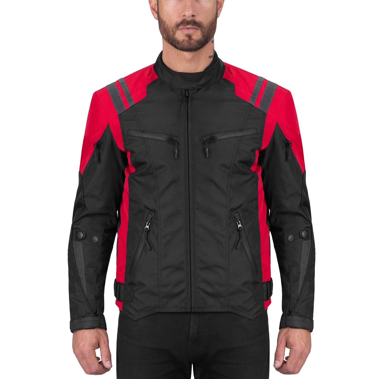 Textile Vikingcycle Find Biker Viking Jacket – Red Quality â€“ Cycle Ironborn